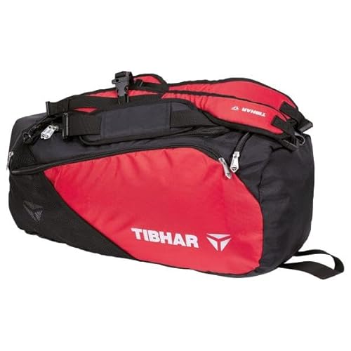 Tibhar Sporttasche - Tischtennis Tasche - Schwarz - 32 x 25 x 60 cm Tibhar Sporttasche - Tischtennis Tasche - Schwarz - 32 x 25 x 60 cm von Tibhar