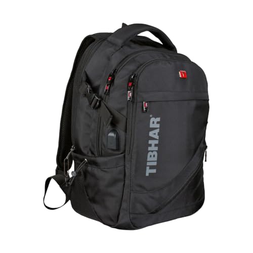 Tibhar Shanghai, schwarz/Rucksack/Tischtennis von Tibhar