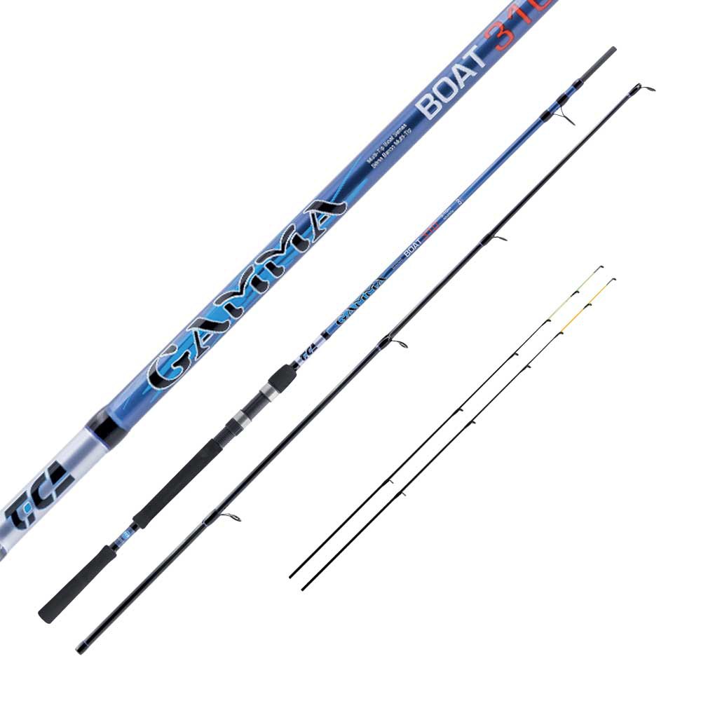 Tica Gamma Boat Bottom Shipping Rod Silber 2.80 m / 50-250 g von Tica