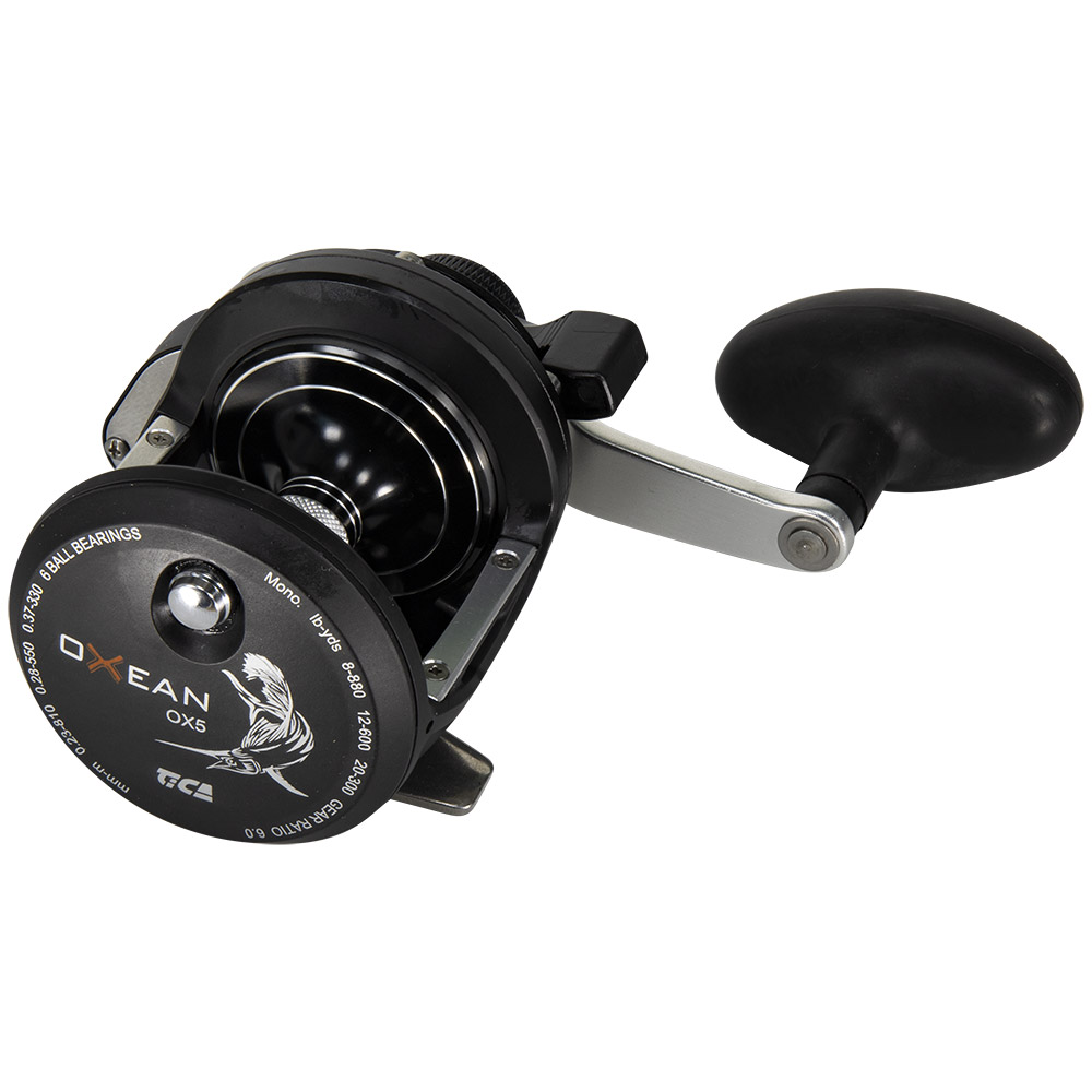 Tica Oxean Trolling Reel Schwarz 05 von Tica