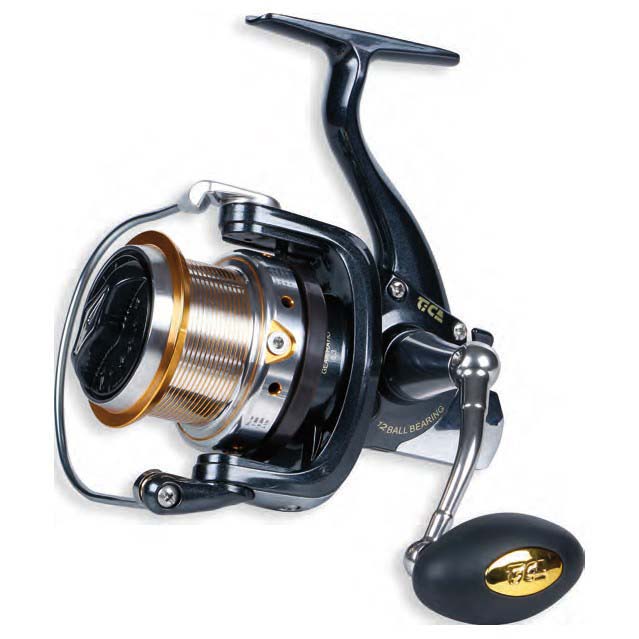 Tica Slat Spinning Reel Schwarz 3000 Tica Slat Spinning Reel Schwarz 3000 von Tica