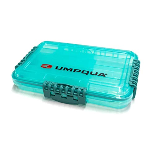 Tiemco Umpqua Fliegenbox, wasserdicht, Aqua, Medium Tiemco Umpqua Fliegenbox, wasserdicht, Aqua, Medium von Tiemco