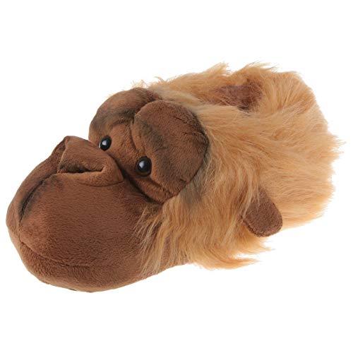 Tierhausschuhe Unisex Hausschuhe Orang-Utan, Braun, 40/41, TH-AFFE Tierhausschuhe Unisex Hausschuhe Orang-Utan, Braun, 40/41, TH-AFFE von Tierhausschuhe