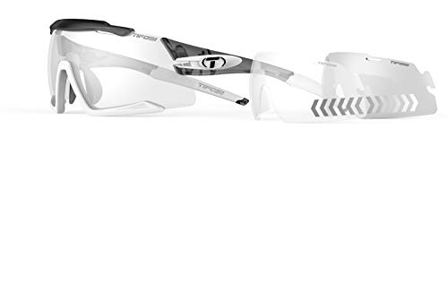 Tifosi Aethon Crystal Smoke/White/Fototec Light Night Lens, Med-XL Tifosi Aethon Crystal Smoke/White/Fototec Light Night Lens, Med-XL von Tifosi