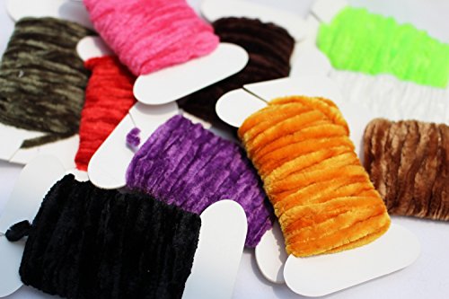 Tigofly 10 Karten 50 m Würmer Rayon Garn Lametta Chenille Floss Line Faden Wolle Bugger Nymphe Fliegenbinden Materialien Tigofly 10 Karten 50 m Würmer Rayon Garn Lametta Chenille Floss Line Faden Wolle Bugger Nymphe Fliegenbinden Materialien von Tigofly