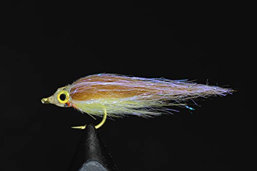 Tigofly 12 Stück braune Oliven-UV-Polar-Fry langsam sinkend Lachs Forelle Stahlkopf Elritze Fliegenfischen Köder Fliegen-Set Größe #8 (braun) Tigofly 12 Stück braune Oliven-UV-Polar-Fry langsam sinkend Lachs Forelle Stahlkopf Elritze Fliegenfischen Köder Fliegen-Set Größe #8 (braun) von Tigofly