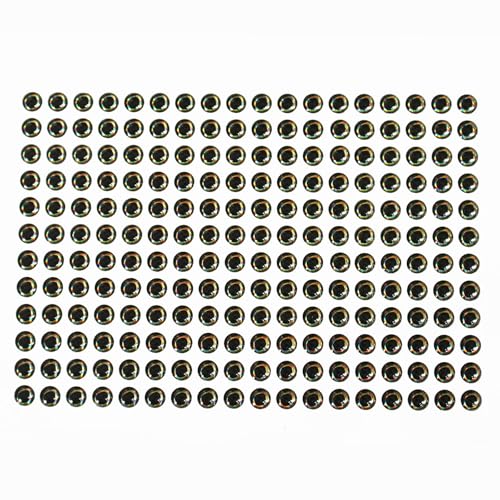 Tigofly 4 mm/6 mm/10 mm 4D Fischaugen, realistische Holografische DIY Fliegenfischen Köder Herstellung künstlicher Augen Fliegenbinden Materialien, 6mm 207pcs Tigofly 4 mm/6 mm/10 mm 4D Fischaugen, realistische Holografische DIY Fliegenfischen Köder Herstellung künstlicher Augen Fliegenbinden Materialien, 6mm 207pcs von Tigofly
