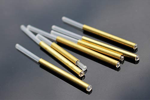 Tigofly 40-teiliges 4-Größen-Set Golden Messing Metall Kunststoff Tube Kit Tube Fliegenschlauch Fliegenbinden Rohre Materialien Tigofly 40-teiliges 4-Größen-Set Golden Messing Metall Kunststoff Tube Kit Tube Fliegenschlauch Fliegenbinden Rohre Materialien von Tigofly