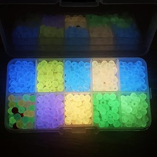 Tigofly 550 Stück/Box 6 mm leuchtende Kunststoffperlen runde Fischaugen schwimmende Köder Fliegenbinden Angeln Fischköder Perlen Materialien Tigofly 550 Stück/Box 6 mm leuchtende Kunststoffperlen runde Fischaugen schwimmende Köder Fliegenbinden Angeln Fischköder Perlen Materialien von Tigofly