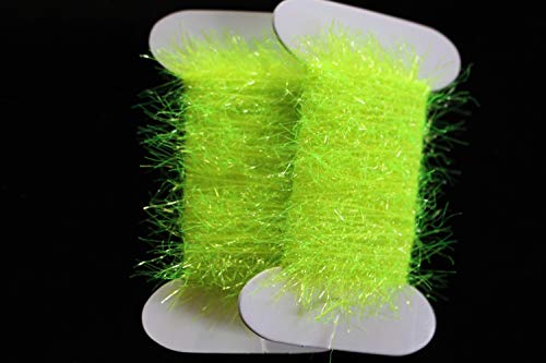 Tigofly 6 Karten, 60 m, UV-Farbe, Fliegenfischen, Lametta, Chenille, Kristallschnur, Nymphen, Luftschlangen, Köderherstellung, Fliegenbinden, Material (Flo-Green) Tigofly 6 Karten, 60 m, UV-Farbe, Fliegenfischen, Lametta, Chenille, Kristallschnur, Nymphen, Luftschlangen, Köderherstellung, Fliegenbinden, Material (Flo-Green) von Tigofly