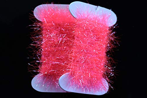 Tigofly 6 Karten, 60 m, UV-Farbe, Fliegenfischen, Lametta, Chenille, Kristallschnur, Nymphen, Luftschlangen, Köderherstellung, Fliegenbinden, Material (Flo-Pink) Tigofly 6 Karten, 60 m, UV-Farbe, Fliegenfischen, Lametta, Chenille, Kristallschnur, Nymphen, Luftschlangen, Köderherstellung, Fliegenbinden, Material (Flo-Pink) von Tigofly
