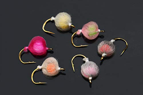 Tigofly Nuke Egg Fly Glo Bug Fliegenköder, realistisch, 6 Farben, Größe 2 Tigofly Nuke Egg Fly Glo Bug Fliegenköder, realistisch, 6 Farben, Größe 2 von Tigofly