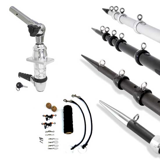 Tigress Top Mount System Rigging Kit Silber Tigress Top Mount System Rigging Kit Silber von Tigress
