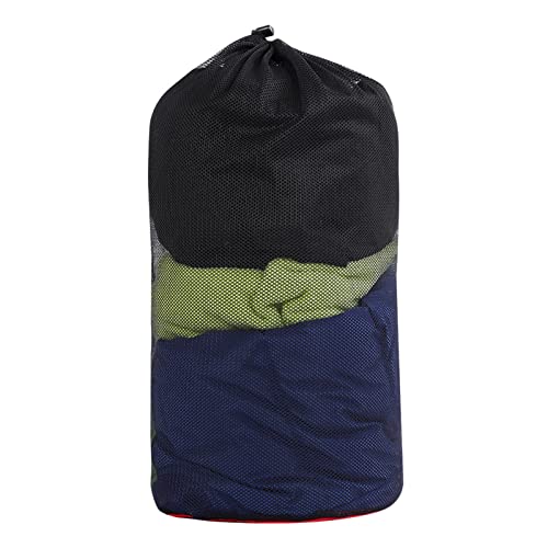 Nylon-Mesh-Kompressionsschlafsack, Aufbewahrungstasche für Sachen, Großes Fassungsvermögen, Leicht, Ideal für Camping, Wandern von Tihebeyan