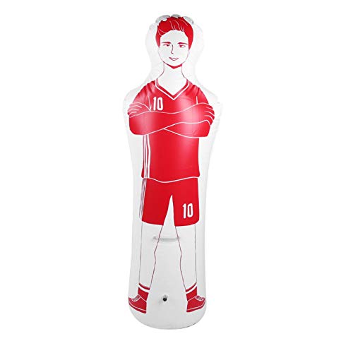 Aufblasbarer Fußball Trainings Dummy, Fußballtraining Freistoß Verteidiger Wand PVC Boxsack Fussball Kinder Erwachsene Torwart Keeper Tumbler Fußballtrainings Puppe Trainingsgerate Praxis Boxtraining Aufblasbarer Fußball Trainings Dummy, Fußballtraining Freistoß Verteidiger Wand PVC Boxsack Fussball Kinder Erwachsene Torwart Keeper Tumbler Fußballtrainings Puppe Trainingsgerate Praxis Boxtraining von Tiiyee