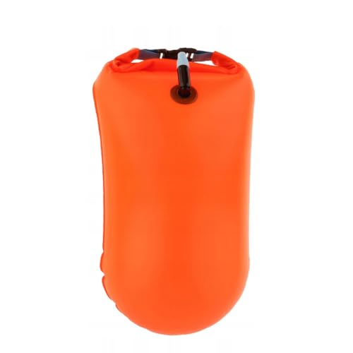 Schwimmboje, Wasserdichter Trockensack Sicherheit Schwimmen Open Water Swimming Buoy Bubble Boje Sicherheits Schwimmer Schwimmsack Aufblasbar Kajakfahrer Freiwasser Triathleten Surfer Bootfahre Orange Schwimmboje, Wasserdichter Trockensack Sicherheit Schwimmen Open Water Swimming Buoy Bubble Boje Sicherheits Schwimmer Schwimmsack Aufblasbar Kajakfahrer Freiwasser Triathleten Surfer Bootfahre Orange von Tiiyee
