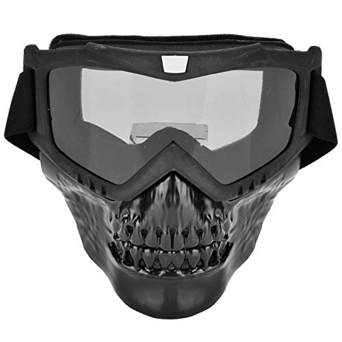 Skull Motorradbrille Maske, Outdoor Abnehmbare Helm Skibrille Sport Motorrad Racing Augenschutzbrille Motocross Gesichtsmaske Brille Schutzbrille Staubschutz Abnehmbaren Winddicht Nebelfest Goggle Skull Motorradbrille Maske, Outdoor Abnehmbare Helm Skibrille Sport Motorrad Racing Augenschutzbrille Motocross Gesichtsmaske Brille Schutzbrille Staubschutz Abnehmbaren Winddicht Nebelfest Goggle von Tiiyee