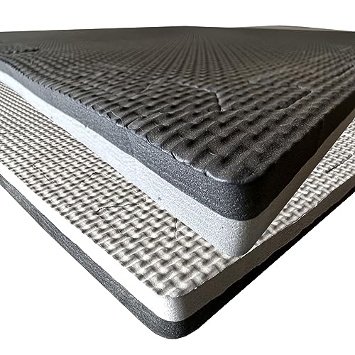 12er Set EVA-Matten Fallschutz Turnmatte 60 cm x60 cm x2 cm Sportmatte Puzzleboden Bodenmatte Schutzmatten Fittnessmatte Unterlegmatte von TikTakToo