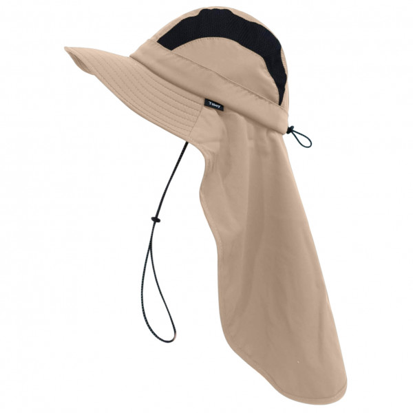 Tilley - Ultralight Cape Sun Hat - Hut Gr L - 59-60 cm beige von Tilley
