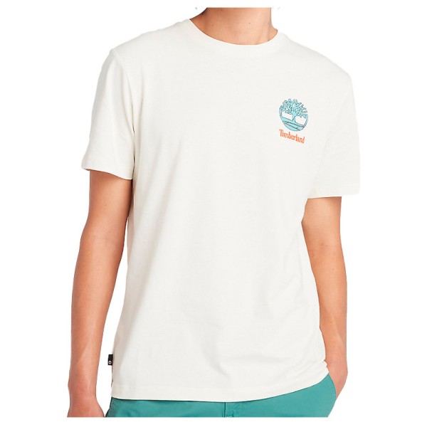 Timberland - Back Graphic Short Sleeve Tee - T-Shirt Gr XL weiß von Timberland