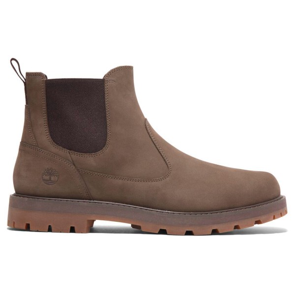 Timberland - Britton Road Mid Chelsea Boot - Freizeitstiefel Gr 9,5 braun von Timberland