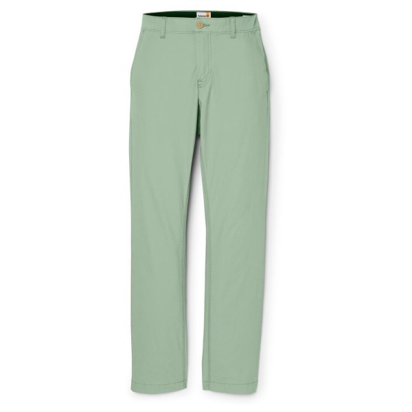 Timberland - Claremont Poplin Chino Pant - Freizeithose Gr 33 - Length: 32'' grün von Timberland