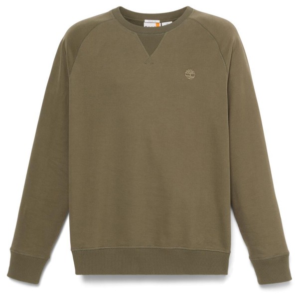 Timberland - Exeter River Loopback Crew Neck Sweatshirt - Pullover Gr S oliv von Timberland