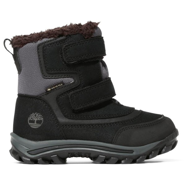 Timberland - Kid's Chillberg Mid Hook & Loop GTX Snow Boot - Winterschuhe Gr 3 schwarz von Timberland