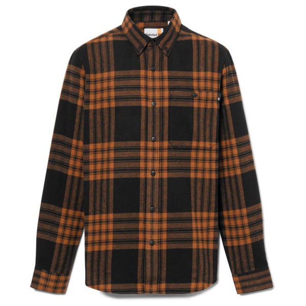 Timberland - Midweight Flannel Check Shirt - Hemd Gr XXL braun von Timberland