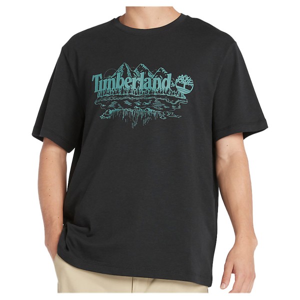 Timberland - Short Sleeve Graphic Slub Tee - T-Shirt Gr XXL schwarz von Timberland