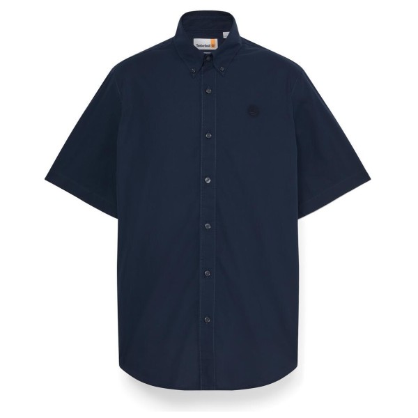 Timberland - Short Sleeve Stretch Poplin Shirt - Hemd Gr L blau Timberland - Short Sleeve Stretch Poplin Shirt - Hemd Gr L blau von Timberland