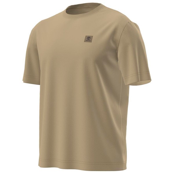 Timberland - Short Sleeve Woven Badge Tee - T-Shirt Gr XL beige Timberland - Short Sleeve Woven Badge Tee - T-Shirt Gr XL beige von Timberland