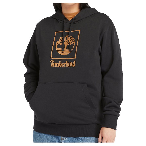 Timberland - Stack Logo Hoodie - Hoodie Gr M schwarz von Timberland