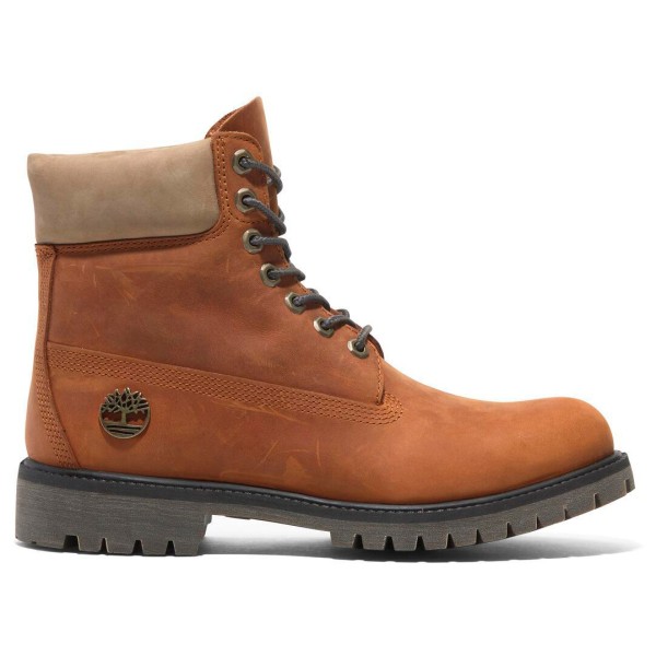 Timberland - Timberland Premium 6 Inch Lace Up Waterproof Boot - Freizeitstiefel Gr 13 braun von Timberland