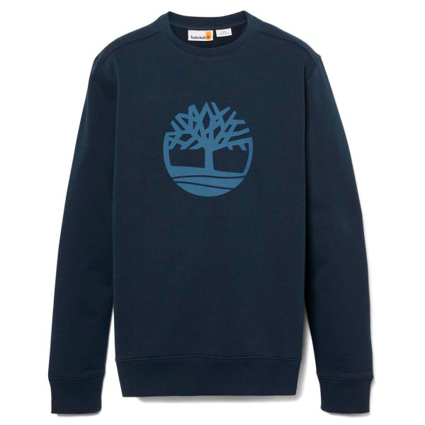 Timberland - Tree Logo Crew Neck Sweatshirt - Pullover Gr L blau von Timberland