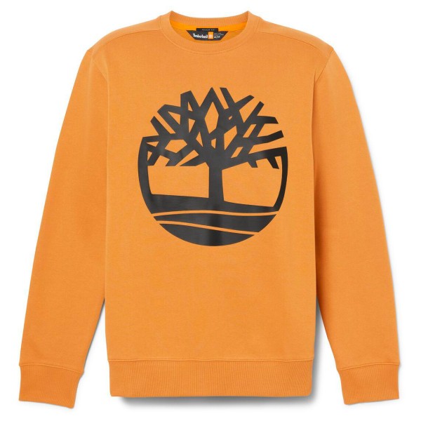 Timberland - Tree Logo Crew Neck Sweatshirt - Pullover Gr XXL orange von Timberland