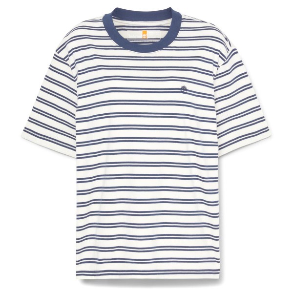 Timberland - Women's Dunstan Short-Sleeve Stripe Tee - T-Shirt Gr L grau/weiß Timberland - Women's Dunstan Short-Sleeve Stripe Tee - T-Shirt Gr L grau/weiß von Timberland