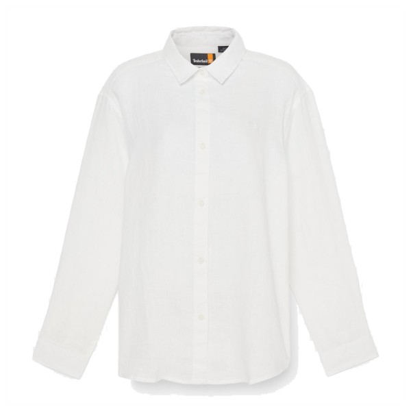 Timberland - Women's Linen Shirt - Bluse Gr M weiß Timberland - Women's Linen Shirt - Bluse Gr M weiß von Timberland