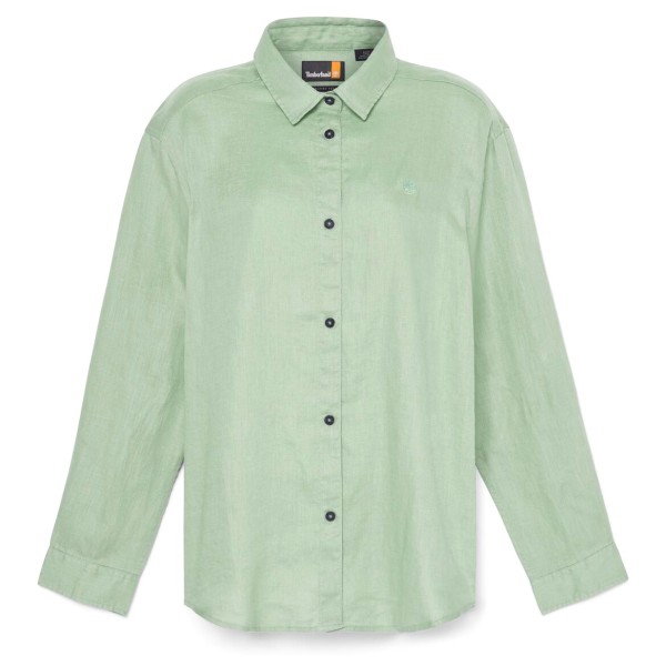 Timberland - Women's Linen Shirt - Bluse Gr S grün Timberland - Women's Linen Shirt - Bluse Gr S grün von Timberland