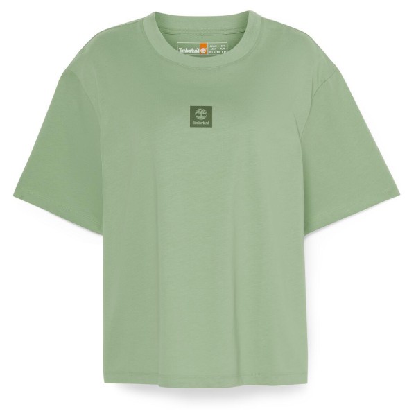 Timberland - Women's Stack Logo Short Sleeve Tee - T-Shirt Gr XS grün Timberland - Women's Stack Logo Short Sleeve Tee - T-Shirt Gr XS grün von Timberland
