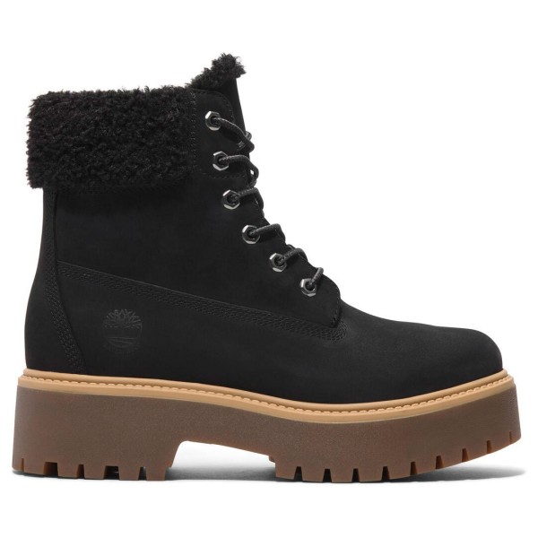 Timberland - Women's Stone Street Mid Warm Lined WP Boot - Winterschuhe Gr 6 schwarz von Timberland