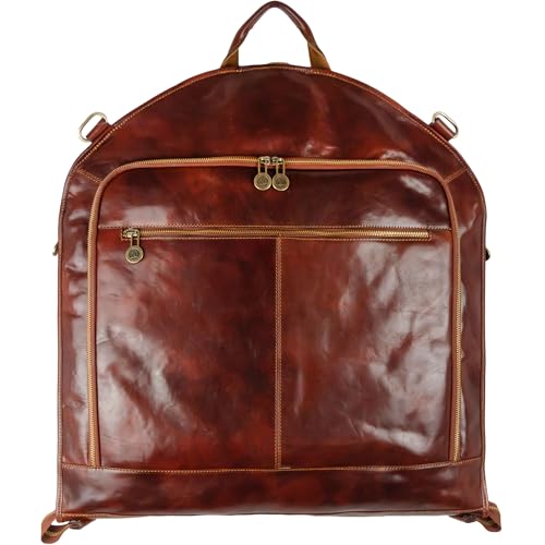Time Resistance Kleidersack aus Leder - Echtleder Schutzhülle Kleidung - Kleidersack Atmungsaktiv - Kleiderhülle für Reisen Time Resistance Kleidersack aus Leder - Echtleder Schutzhülle Kleidung - Kleidersack Atmungsaktiv - Kleiderhülle für Reisen von Time Resistance