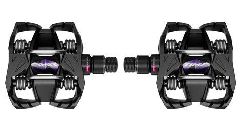 time mx 6 clipless pedals black purple von Time