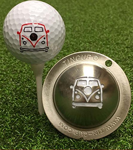 Tin Cup, Golfball-Schablone mit dem Motiv Woodstock Tin Cup, Golfball-Schablone mit dem Motiv Woodstock von Tin Cup