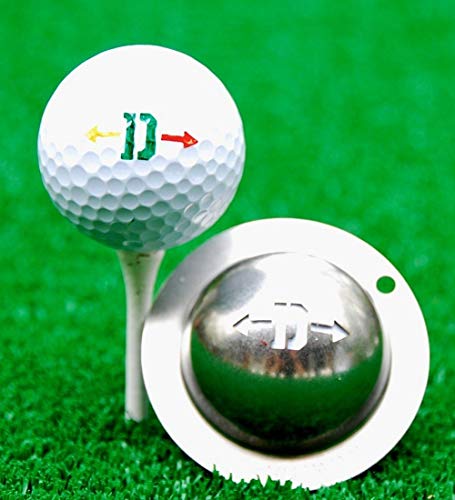 Tin-Cup Alpha Players Cup D Golfball-Markierer, Stahl, Einheitsgröße Tin-Cup Alpha Players Cup D Golfball-Markierer, Stahl, Einheitsgröße von Tin-Cup