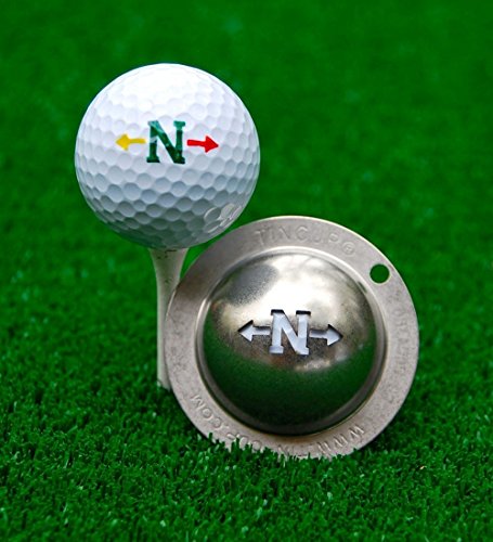 Tin-Cup Alpha Players Cup N Golfball-Markierer, Stahl, Einheitsgröße Tin-Cup Alpha Players Cup N Golfball-Markierer, Stahl, Einheitsgröße von Tin-Cup