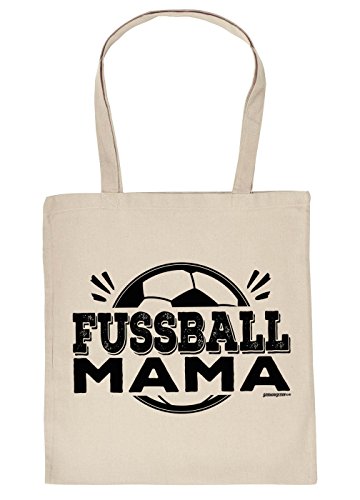 Mama Geschenk Tasche - Mutter Sprüche Baumwolltasche : Fussball Mama - Einkaufstasche Geschenktasche + Urkunde Farbe: Creme Mama Geschenk Tasche - Mutter Sprüche Baumwolltasche : Fussball Mama - Einkaufstasche Geschenktasche + Urkunde Farbe: Creme von Tini - Shirts