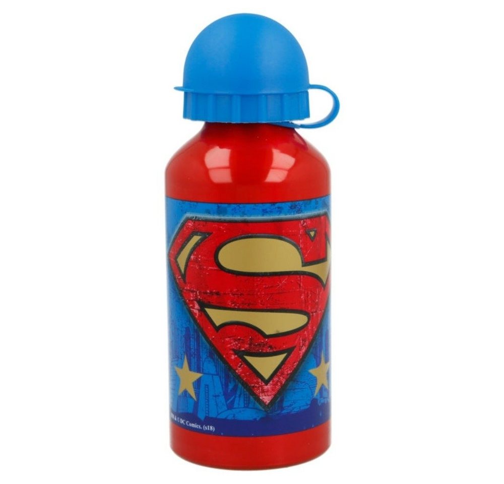 Tinisu Trinkflasche DC Superman Aluminium Flasche 400ml Tinisu Trinkflasche DC Superman Aluminium Flasche 400ml von Tinisu