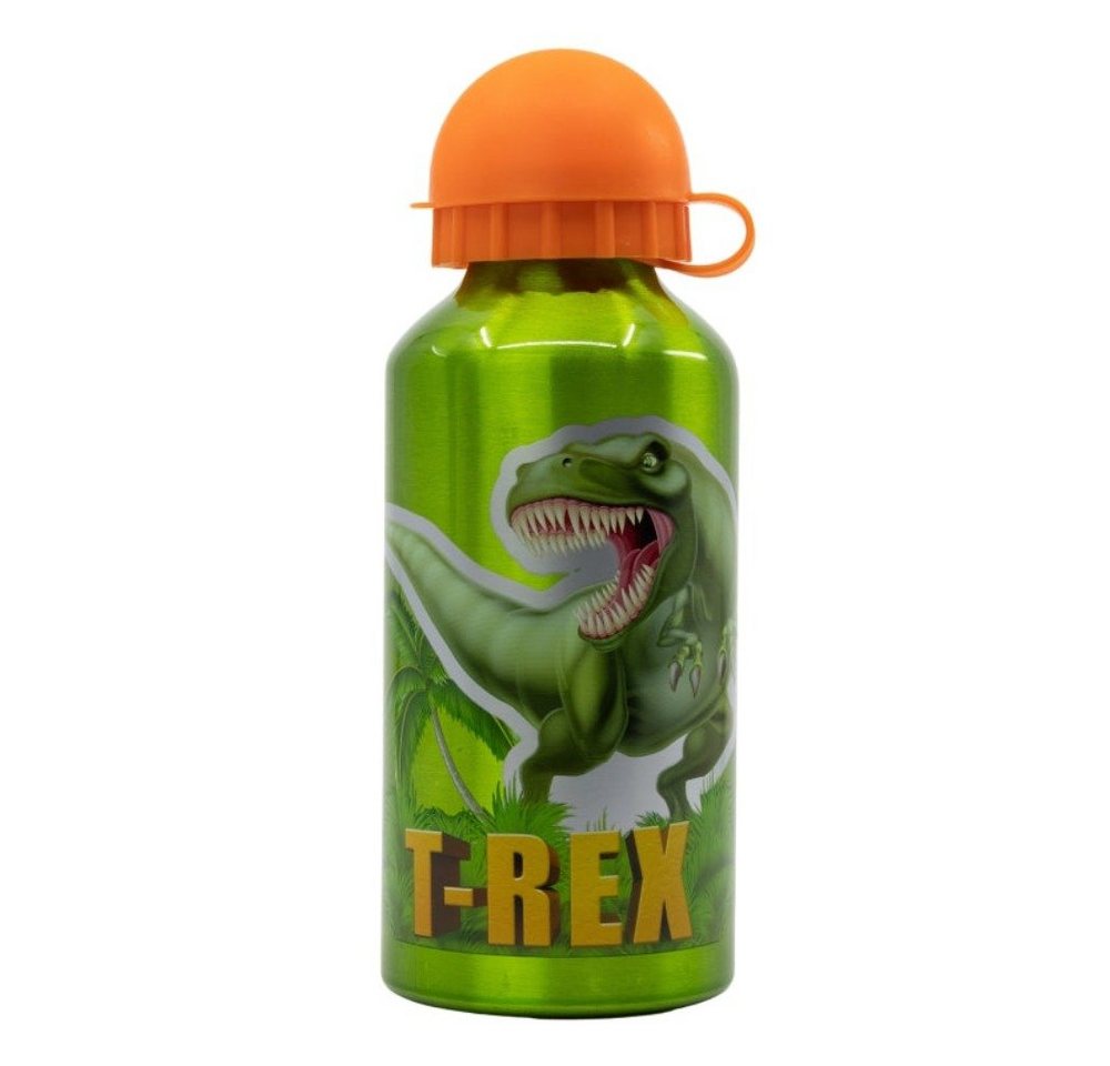 Tinisu Trinkflasche Dinosaurier T-Rex Aluminium Flasche 400ml Tinisu Trinkflasche Dinosaurier T-Rex Aluminium Flasche 400ml von Tinisu