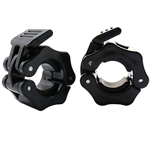 Tioamy Langhantelklemmen Hantel Sternverschlüsse Clips für Standard Gewichtheben Kurzhantel Langhantelstange Schnellverschluss Professionelle Schnalle 1 Paar 25mm Tioamy Langhantelklemmen Hantel Sternverschlüsse Clips für Standard Gewichtheben Kurzhantel Langhantelstange Schnellverschluss Professionelle Schnalle 1 Paar 25mm von Tioamy